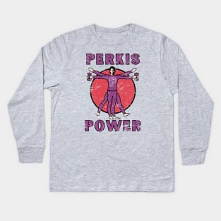 Perkis Power 1995 Kids Long Sleeve T-Shirt